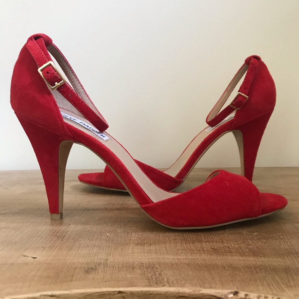 Red Steve Madden Heels
